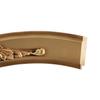 OVALCREST Oval Beveled Wall Mirror for Home Decor - Ramino Style - Desert Gold - 25x35 Outside Dimensions view 2