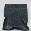 100 Pieces 4"x6" Resealable Smell Proof Bags Foil Pouch Sparkling Ziplock Bags Food Storage Sanded Texture (Black) view 3
