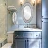 OVALCREST Oval Beveled Wall Mirror for Home Decor - Paris Style - Silver Spray - 35x45 Outside Dimensions view 3