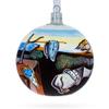1931 'The Persistence of Memory' by Salvador Dal Glass Ball Christmas Ornament 4 Inches view 1