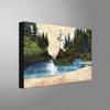 Dead Mans Cove (Cape Disappointment, Oregon) Giclee Archival Canvas Print Wall Art Dcor for Home & Office from Artwork by Artist Lisa Sofia Robinson 9" x 12" view 2