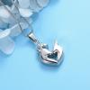 Oinsi Wapiti Cremation Jewelry For Ashes Stainless Steel Keepsake Pendant Women Men Memorial Urn Necklace (2pcs necklace) view 4