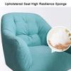 LIYFF-Stools Swivel Chair Height Adjustable Upholstered Seat Leisure Chair with Five Star Foot view 2