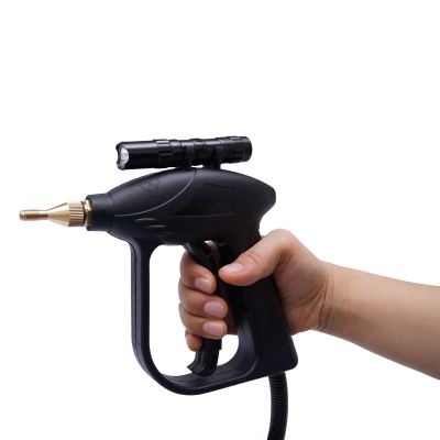 High Temperature High Pressure Steam Cleaner, 110V 1600W Portable Steam Cleaner Multi-Purpose Cleaning Handheld Cleaning Machine, Steam Cleaner for Most Floors, Counters, Windows, Autos (Black)