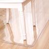 HYCH-Chair Mat For Floor Protection,Rounded corners/oil proof PVC Translucent Coffee Table Tablecloth Wear Resistant Hard Floor Mat One wipe is clean Save annoying housework,1.6mm,60x70cm view 2
