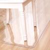 HYCH-Chair Mat For Floor Protection,Rounded corners/oil proof PVC Translucent Coffee Table Tablecloth Wear Resistant Hard Floor Mat One wipe is clean Save annoying housework,1.6mm,50x100cm view 2