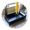 Umbrella Racks AYY Freestanding Hotel Umbrella Stand Umbrella Holder, Hollow Umbrella Drainage Rack Storage Rack with Drip Tray and Hook, Can Store 18-45 Umbrellas, Black (Size : 15 Holes 16 Hooks) view 4