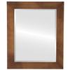 OVALCREST Rectangle Beveled Wall Mirror for Home Decor - Soho Style - Sunset Gold - 26x32 Outside Dimensions view 1