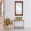 OVALCREST Rectangle Beveled Wall Mirror for Home Decor - Soho Style - Sunset Gold - 26x32 Outside Dimensions view 3