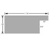 OVALCREST Oval Beveled Wall Mirror for Home Decor - Soho Style - Silver Leaf with Brown Antique - 34x44 Outside Dimensions view 4