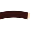 OVALCREST Round Beveled Wall Mirror for Home Decor - Soho Style - Black Cherry - 18x18 Outside Dimensions view 2