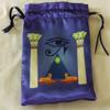 Tarot Bag - Altar Cloth Bag - The Eye of Horus - for tarot readings and divination, runes, crystal reading, dice view 1
