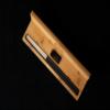 1 Pair Reusable Natural Ebony Wood 999 Silver Chopsticks - Classic Round handle Chinese Style Korean - Customized Engraved Christmas Gift Luxury Chopsticks Set With Rest and Bamboo Case view 2