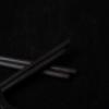 1 Pair Reusable Natural Ebony Wood 999 Silver Chopsticks - Classic Round handle Chinese Style Korean - Customized Engraved Christmas Gift Luxury Chopsticks Set With Rest and Bamboo Case view 4