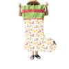 Jumbo First Christmas Stocking, Safari Baby Zoo Animal 40 Inch Santa Sack, Personalized Handmade Bag for Kids Boys Girls  Extra Large Giant Fillable Xmas Santa Gift Sack view 3