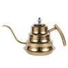 1.2L Gooseneck Tea Pot, Tea Kettle Anti-rust and -resistant Tea Pot, for using on Gas, Electric and Induction Stove Home Kitchen Use(Golden) view 3