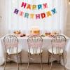 SquarePie Pack of 10 Sequin Chair Sashes Bands Shining Rose Gold Bows for Wedding Banquet Party Decor view 4