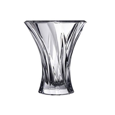 Bohemian Crystal 12.5'' Height 'Oklahoma' Floor Vase, Decorative Flower Jar, Great Gift for Wedding, Birthday, Anniversary