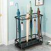 Umbrella Racks WXYZ Large-Capacity Hotel Umbrella Stand, Iron Umbrella Box with 10 Holes, 18 Holes and 21 Holes, Easy to Disassemble and Assemble (Size : 21 Holes and 24 Hooks) view 1