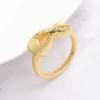 XSMZB Cremation Ring for Ashes - Crystal Infinity Memorial Keepsake Urn Ring Holder - Ash for Pet/Human - Women's (Gold, 6) view 4