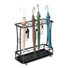 Umbrella Racks WXYZ Household Wrought Iron Umbrella Stand, Waterproof and Rustproof Detachable Umbrella Box, 18 Holes 10 Hook Hotel Umbrella Bucket, 55x24x60.5cm view 1