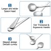 20 Piece Soup Spoon Round Stainless Steel Bouillon Spoons Round Spoons 6.7 inch view 2