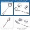 20 Piece Soup Spoon Round Stainless Steel Bouillon Spoons Round Spoons 6.7 inch view 4