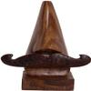 EARTHLY HOME Wooden Spectacle Eye Glasses Holder, Classic Mustache Eyewear Retainer Sunglasses Holder Display Stand Wooden Specs Holder Optical Glass Accessories, Home Dcor Office Desktop Accessory 2 view 2