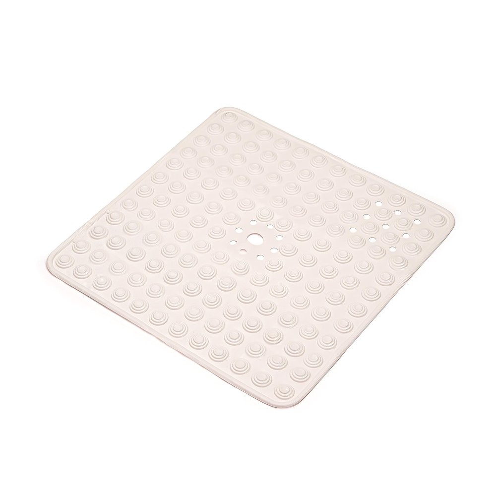 20 X 20 - No Suction Cup Shower Stall Mat - Made in Italy - for Refinished Surface