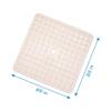20 X 20 - No Suction Cup Shower Stall Mat - Made in Italy - for Refinished Surface view 2