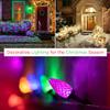 100 Foot C9 Light Strand | Green Wire 100 Sockets Intermediate E17 Base | 12" Spacing Outdoor/Indoor Use | Ideal Christmas Lighting | 1 Pack by GoodBulb view 3