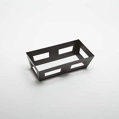 American Metalcraft GSC16 Crate Griddle Stand, Black, Half Size