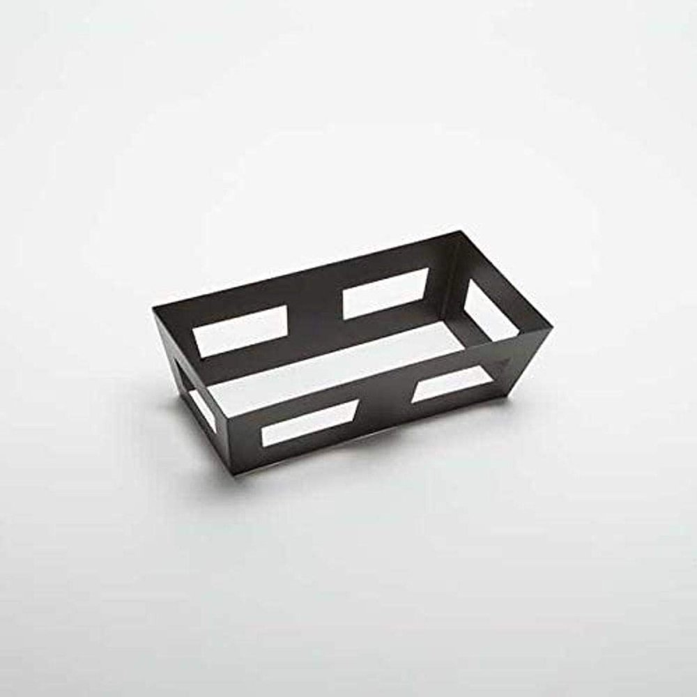 American Metalcraft GSC16 Crate Griddle Stand, Black, Half Size