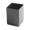 American Metalcraft BSPT5 Square Sugar Packet Holder, Black, 2" view 1
