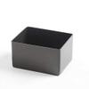American Metalcraft BSPH4 Rectangular Sugar Packet Holder, Black, 2-3/4" view 1