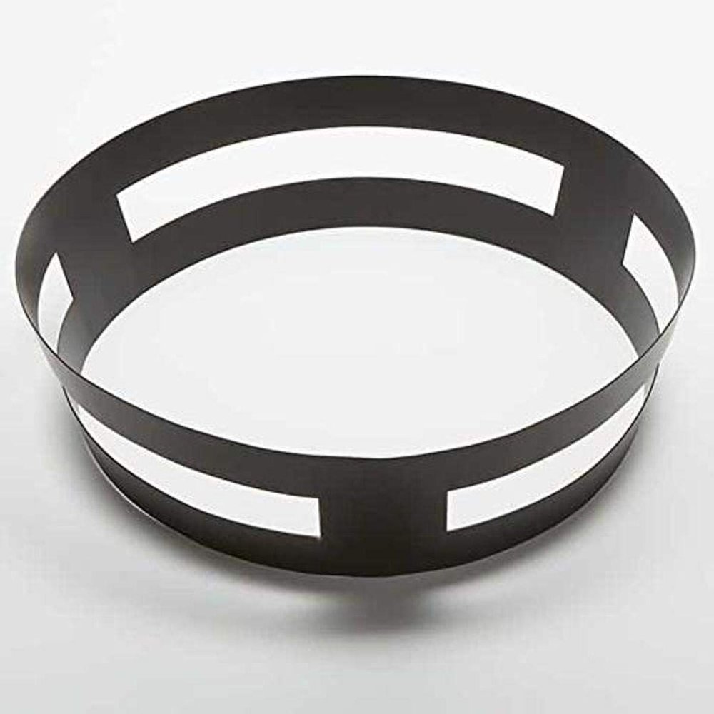 American Metalcraft GSC17 Round Crate Griddle Stand, Black