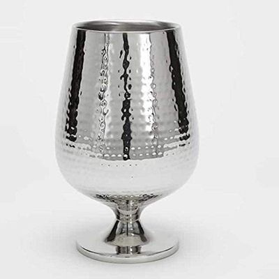 American Metalcraft DWWC5 Double-Wall Wine Cooler, Hammered, 54-Ounces