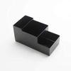American Metalcraft BARB5 Black Metal Coffee Caddy, 8" view 1
