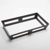 American Metalcraft GSC26 Crate Griddle Stand, Black, Half Size view 1
