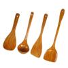 1set Cooking Utensils Set Heat Resistant Kitchen Tools Wood Spatulas for Safe Home Cooking Space-saving Design for view 1