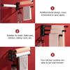 Cabilock 1pc Multifunctional Kitchen Roll Holder Punch Towel Rack for Easy Storage of Paper Towels Tin Foil and Kitchen Sundries Modern Black Design for Home Use view 2