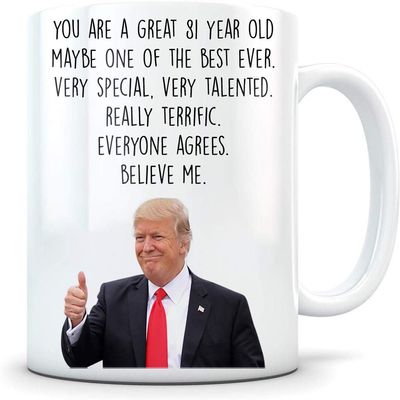 81st birthday gift for women and men, 81st birthday mug, 81 year old birthday gifts, happy 81st birthday, 81st bday party, 81st birthday gag