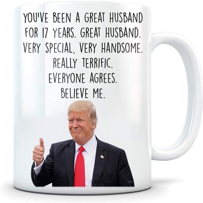 17th anniversary mug for men, 17th anniversary mug for him, 17 anniversary, 17 year anniversary, 17th wedding anniversary