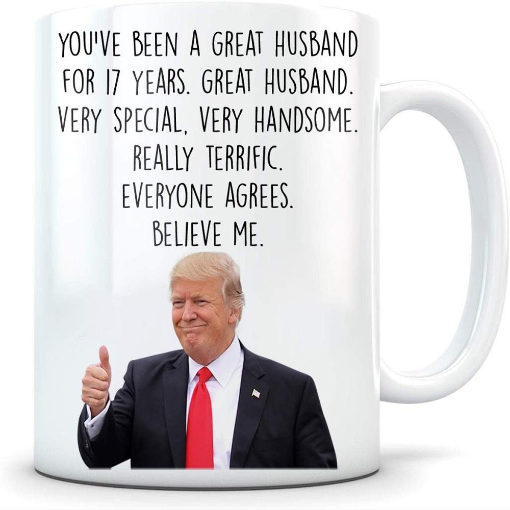 17th anniversary mug for men, 17th anniversary mug for him, 17 anniversary, 17 year anniversary, 17th wedding anniversary
