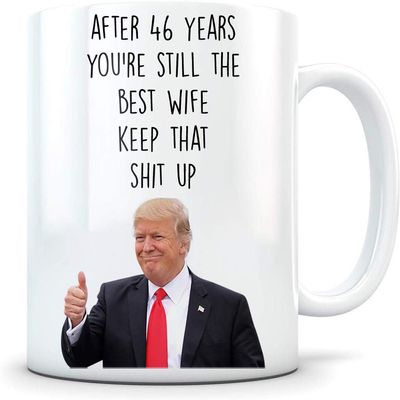 46th anniversary mug for women, 46th anniversary mug for her, 46 anniversary, 46 year anniversary, 46th wedding anniversary