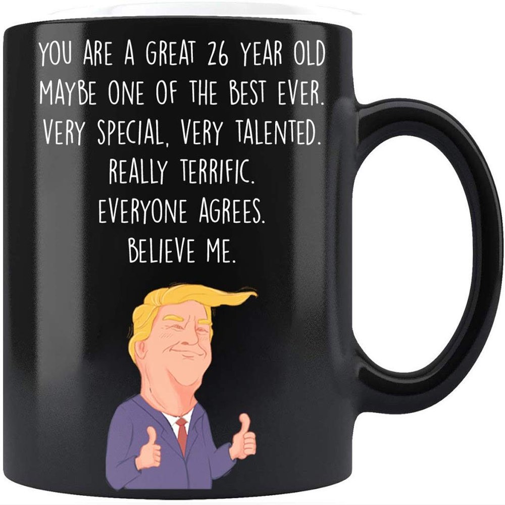 26th birthday gift for women and men, 26th birthday mug, 26 year old birthday gifts, happy 26th birthday, 26th bday party, 26th birthday gag