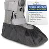 Rain Cover for Walking & Recovery Boots  Waterproof Non-Slip Fracture & Medical Boot Protector by Brace Direct, Medium (Fits XSM Boots; Mens 4.510.5 / Womens 611.5) view 1