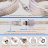 Areful Rope Lights, 16Ft Waterproof Connectable Strip Lighting, 3000K Warm White, Indoor Outdoor Mood Lighting for Home Christmas Holiday Garden Patio Party Decoration view 3