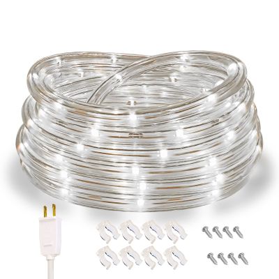 Areful Rope Lights, 16Ft Waterproof Connectable Strip Lighting, 4000K Nature White, Indoor Outdoor Mood Lighting for Home Christmas Holiday Garden Patio Party Decoration