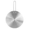 Heat Diffuser, Stainless Steel Induction Diffuser Plate, Induction Adapter Plate, Easy and Safe Use Gas Electric Cooker Plate for Induction Cooker, Gas Cooker, Electric Cooker(20cm) view 1